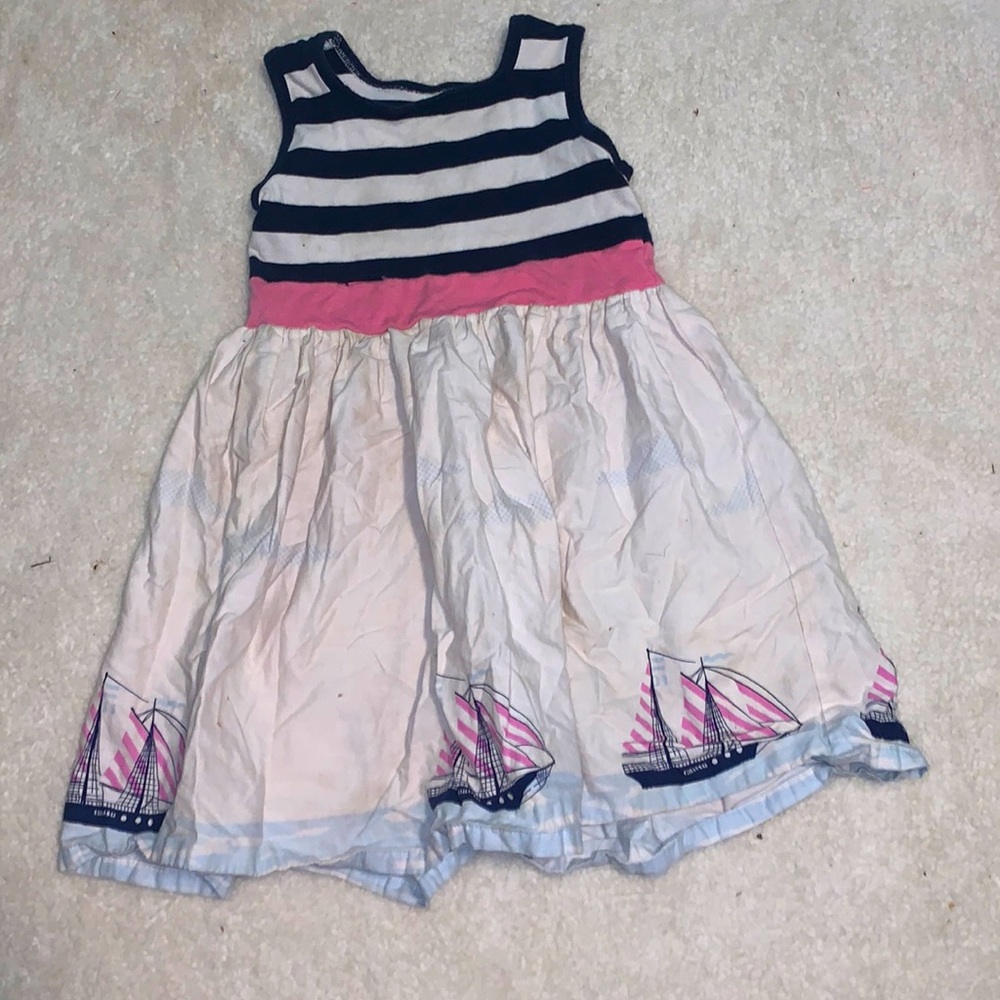 Girls 5T (fits 3T) sailing dress